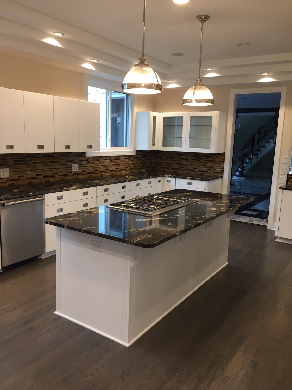 Kitchen cabinetry refinished and restored